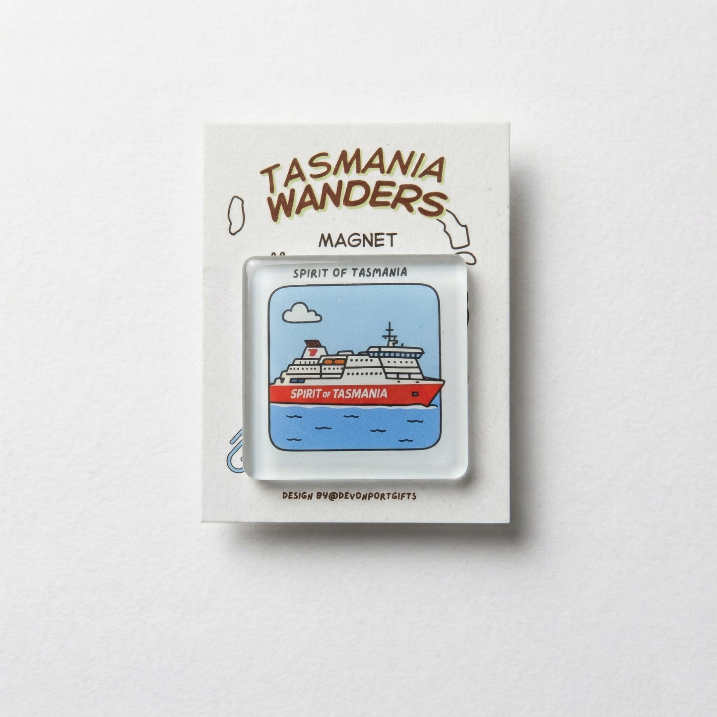 Spirit of Tasmania - Tasmania Wanders Magnets