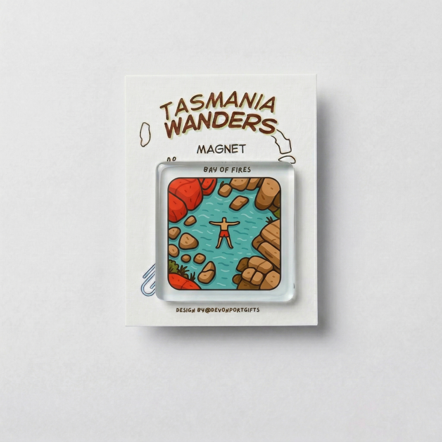 Bay of fires 1 - Tasmania Wanders Magnets