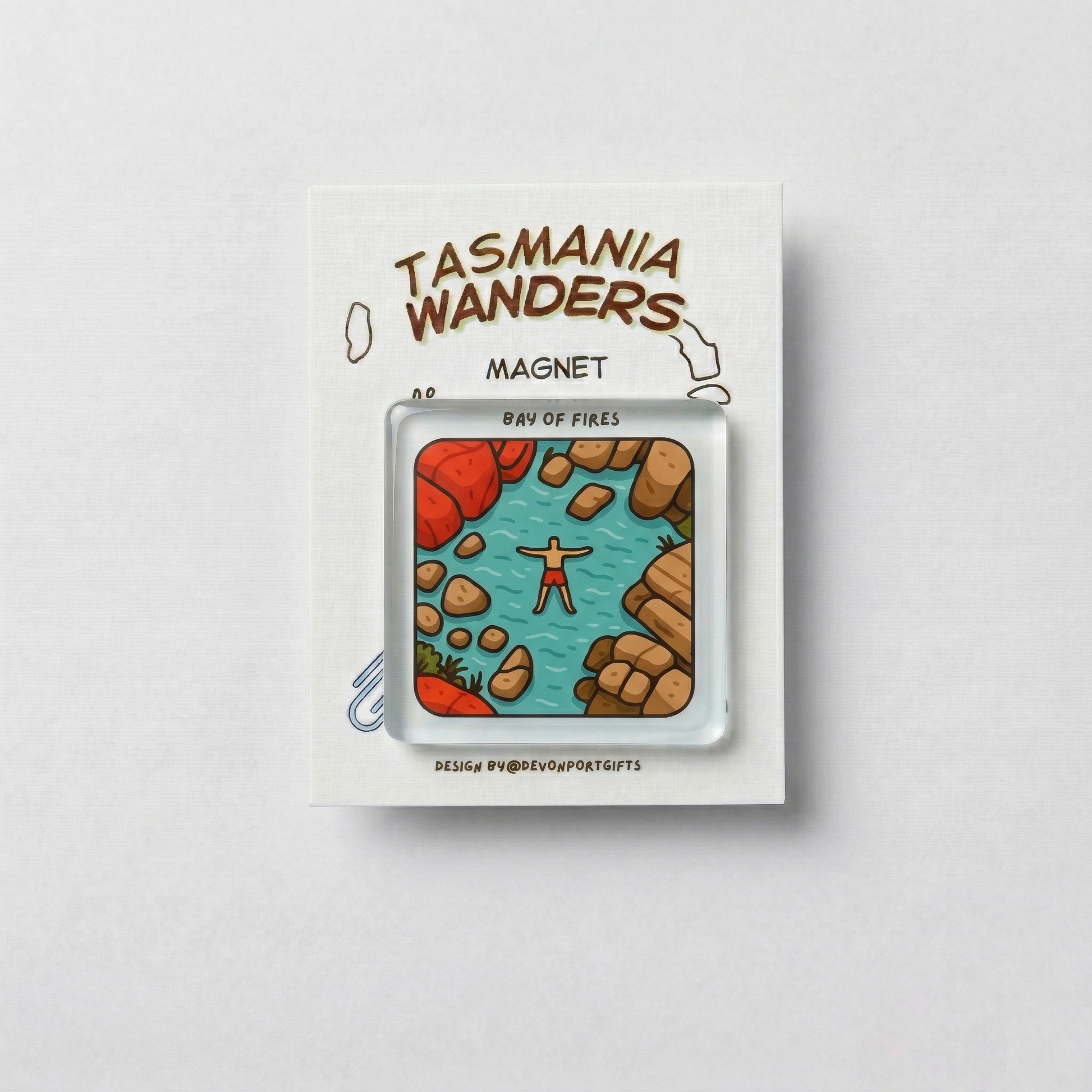 Bay of fires 1 - Tasmania Wanders Magnets