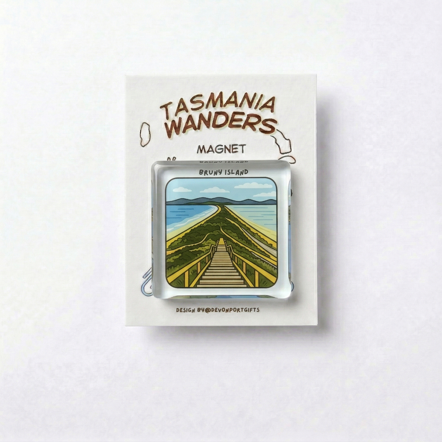 Bruny island - Tasmania Wanders Magnets