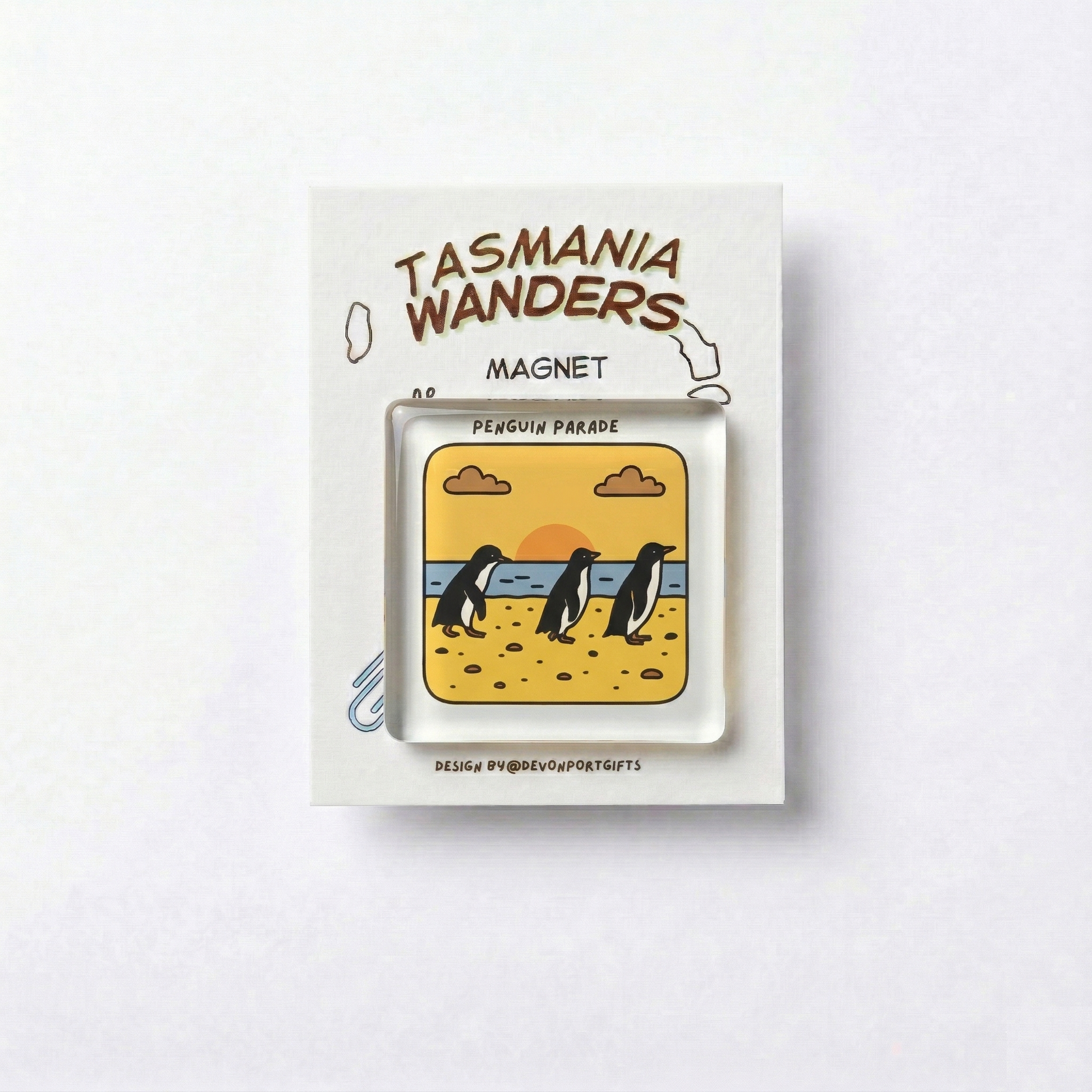 Penguin Parade - Tasmania Wanders Magnets