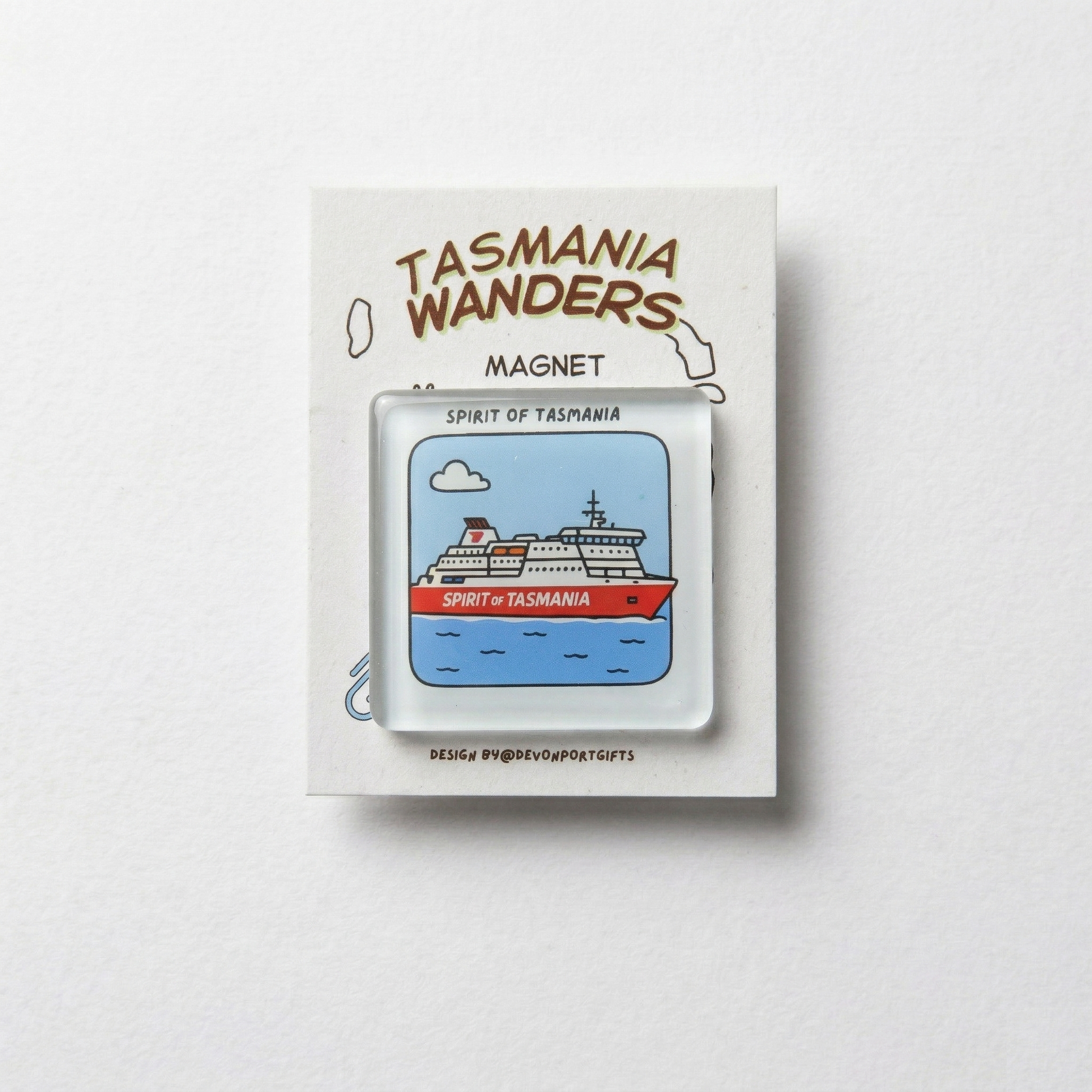Spirit of Tasmania - Tasmania Wanders Magnets
