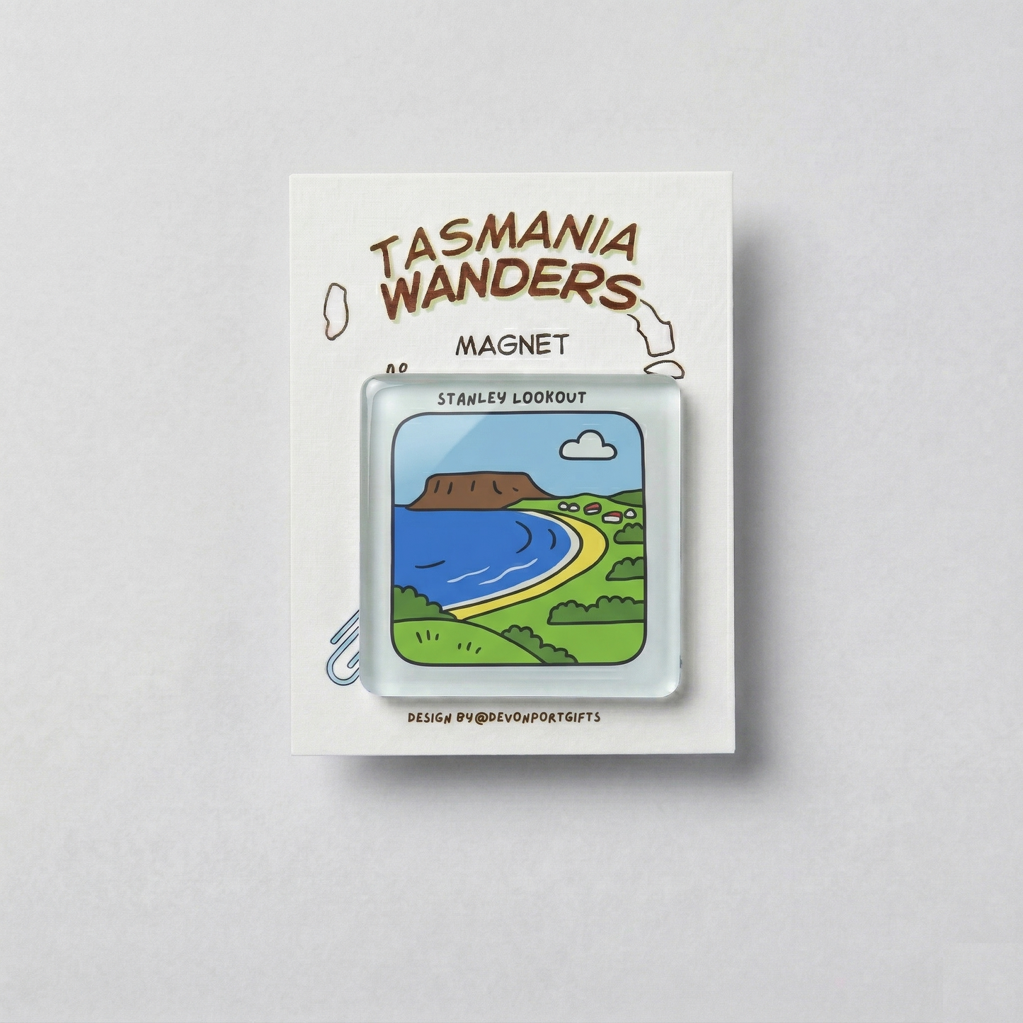 Stanley lookout - Tasmania Wanders Magnets