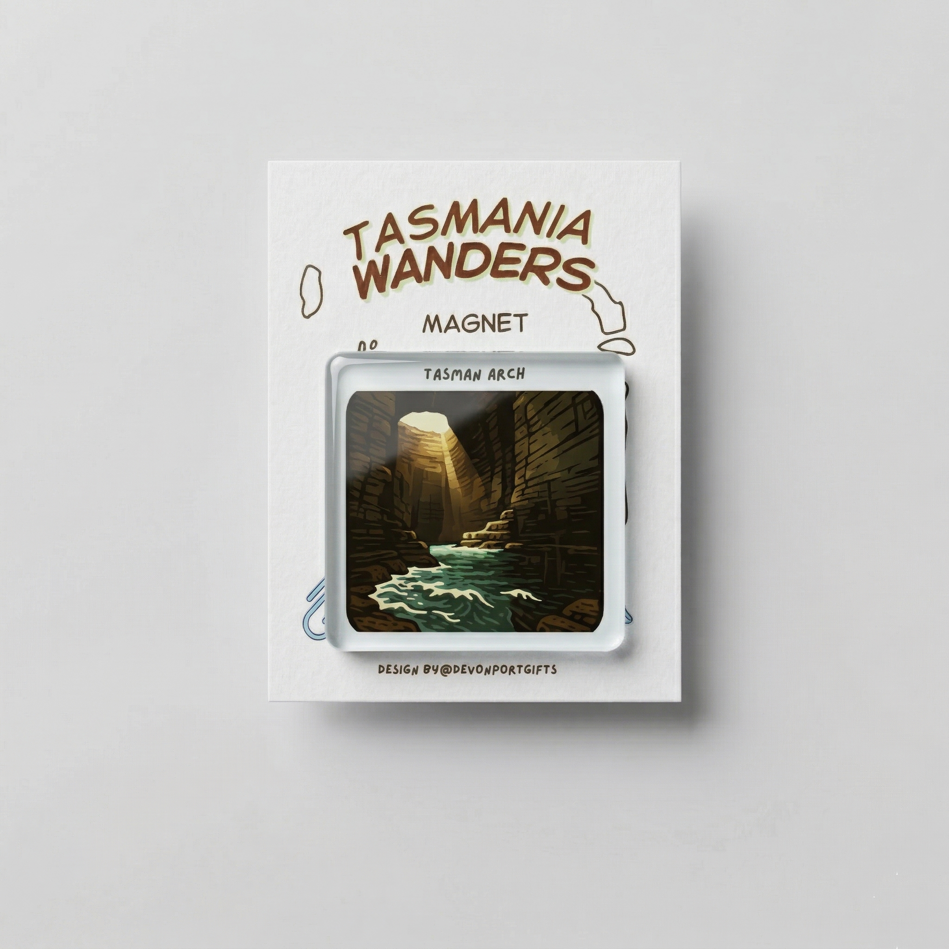 Tasman Arch - Tasmania Wanders Magnets