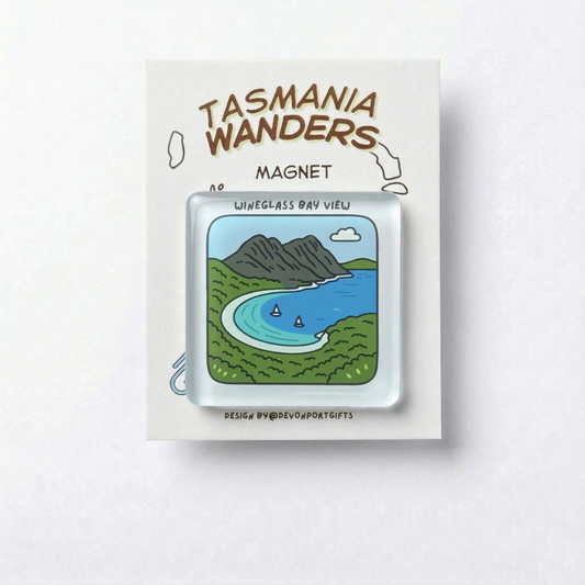 Wineglass Bay - Tasmania Wanders Magnets